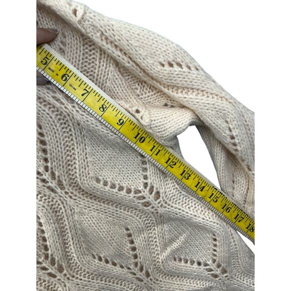 The Korner Women Pullover Sweater Beige Size M/L New NWT Wool Blend - Picture 7 of 12